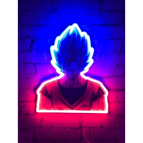 Teknofun Dragon Ball Z - Goku Wandlamp - 30 cm hoog