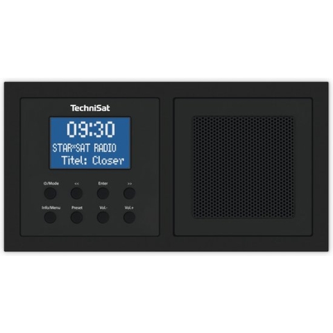 Technisat Digitradio UP1, zwart (DAB+/FM, BT)