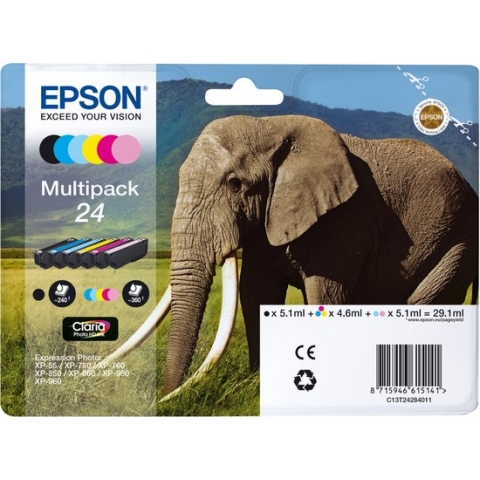 Epson 24 - Inktcartridge / Multipack