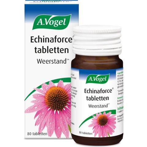 A.Vogel Echinaforce tabletten - Echinacea ondersteunt de weerstand.* - 80 st