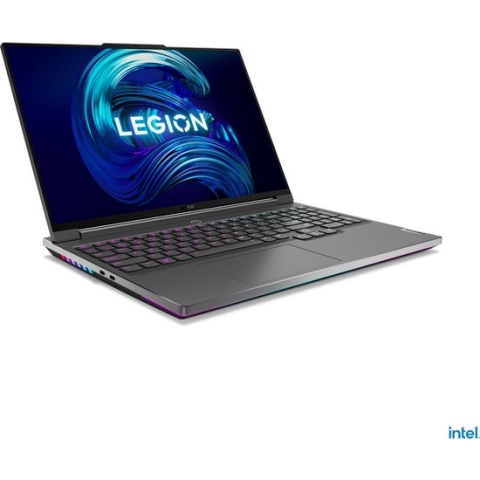 Lenovo Legion 7 i7-12800HX Notebook 40,6 cm (16") WQXGA Intel® Core™ i7 32 GB DDR5-SDRAM 1000 GB SSD NVIDIA GeForce RTX 3070 Ti Wi-Fi 6E (802.11ax) Windows 11 Home Grijs