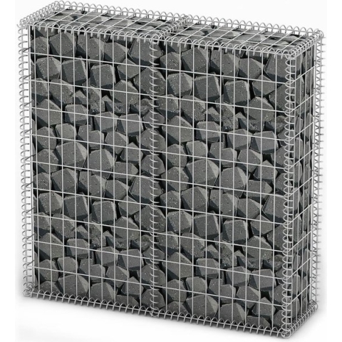 vidaXL-Schanskorf-met-deksels-100x100x30-cm-gegalvaniseerd-draad