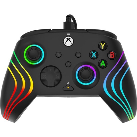 PDP Afterglow WAVE - Bedrade Xbox Controller - Zwart - Xbox Series X|S