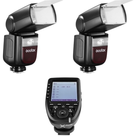 Godox Reportageflitser V860III Duo X-Pro Trigger Kit voor Nikon