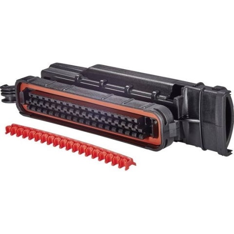 TE Connectivity 282195-2 Male behuizing (kabel) J-P-T Totaal aantal polen: 35 Rastermaat: 5 mm 1 stuk(s)