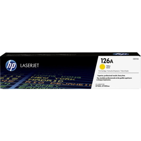 HP 126A Tonercartridge - Geel