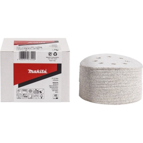 Makita P-37421 Schuurschijf 125mm K120 White Velcro