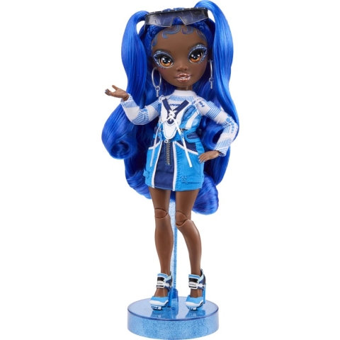 Rainbow High Serie 4 Coco Vanderbalt - Blauw - Modepop