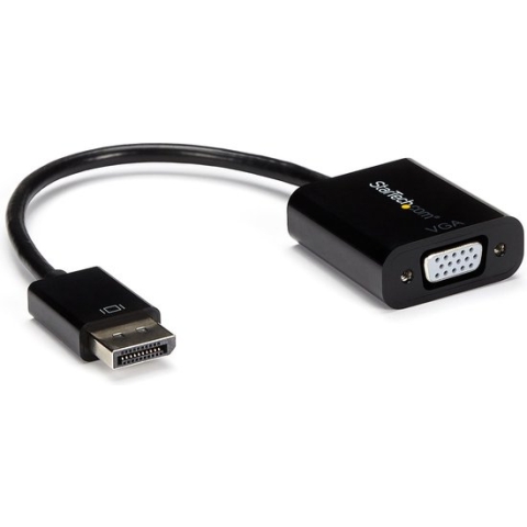 DisplayPort to VGA adapter Startech DP2VGA3X5 Black