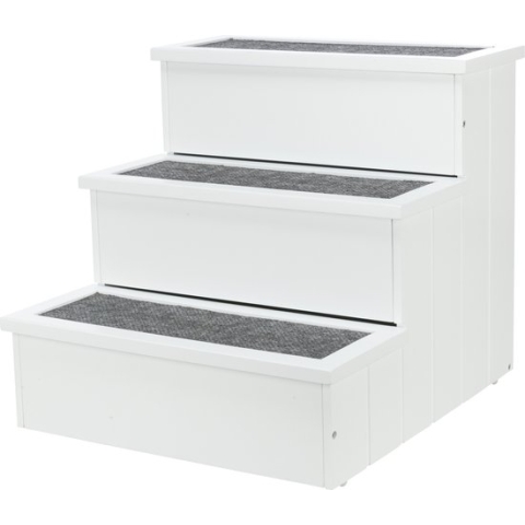 Trixie - Huisdiertrap - MDF - Wit - 40X45X38 cm