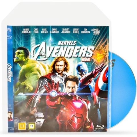 Blu-Ray opberghoesjes met ruimte voor de omslag - 50 stuks