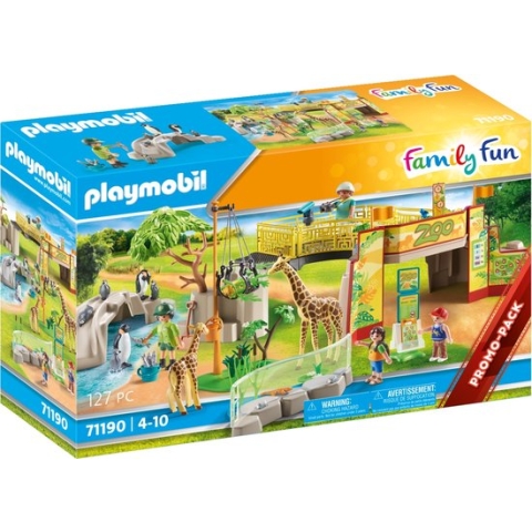 PLAYMOBIL Family Fun PROMO Avontuurlijke dierentuin - 71190