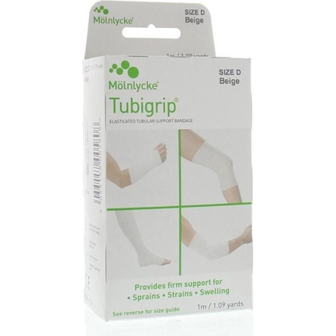 Tubigrip D - beige - 1 maat- Brace