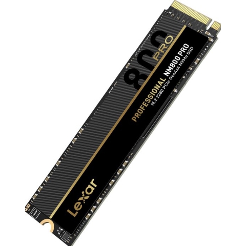 Lexar Professional NM800PRO 2 TB - SSD - M.2 - 2 TB - NVMe - PCI Express 4.0 x 4 - 3d v-nand