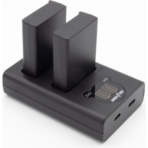 ChiliPower EN-EL9 Nikon USB Duo Kit - Camera accu set