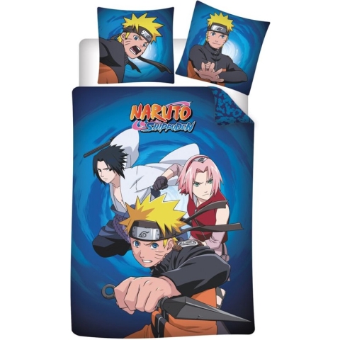 Naruto Dekbedovertrek Kyuubi - Eenpersoons - 140 x 200 cm - Katoen