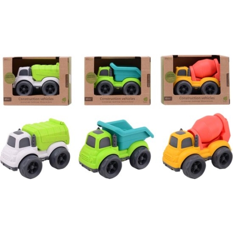 Joueco bouwvoertuigen 100% recycl. 80127