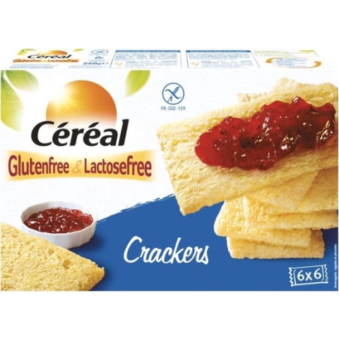 Cereal crackers - Glutenfree en lactosefree - 250 gram