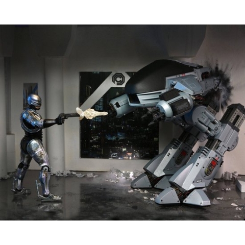 NECA Robocop - Battle Damaged Robocop met Chair Ultimate Action Figure