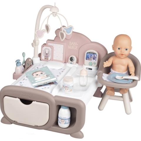 Smoby Baby Nurse Cocoon Speelkamer - babypop