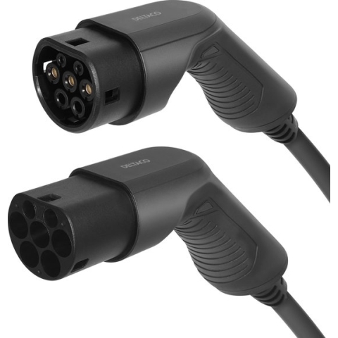 Deltaco e-Charge - Oplaadkabel Elektrische Auto - Type 2 | Type 2 - 16A / 11kW - 10 m