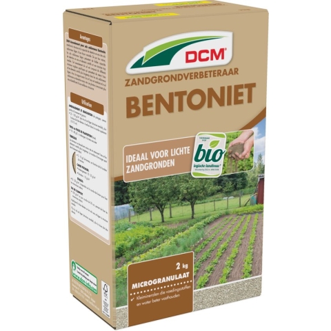 DCM ZANDGRVERBETERAAR BENTONIET 2KG
