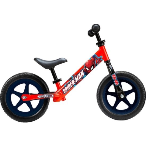 Disney Spider-man - Loopfiets - Jongens en meisjes - Rood - 12 Inch