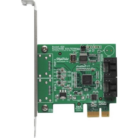 Highpoint Rocket 620A interfacekaart/-adapter SATA Intern