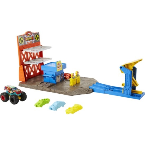 Hot Wheels Monster Trucks Blast Station - Racebaan