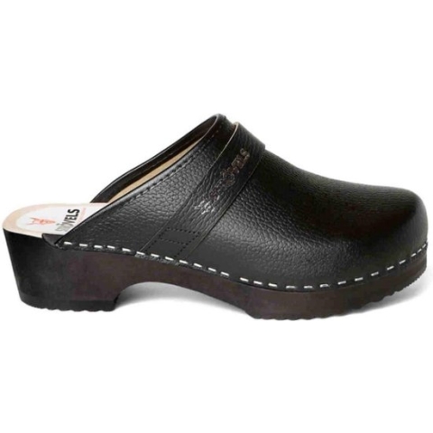 Strövels - Werkklompen - Klompen - Zwart - 303 - Maat 40