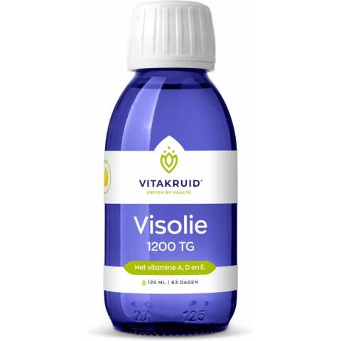 Vitakruid Visolie 1200 TG VIT A D E 125 ML