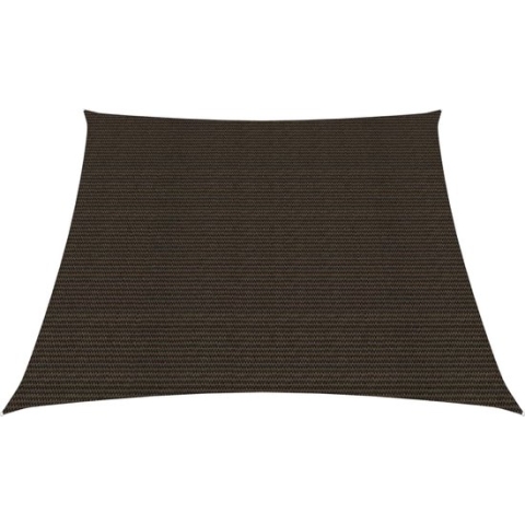 vidaXL-Zonnezeil-160-g/m²-3/4x2-m-HDPE-bruin