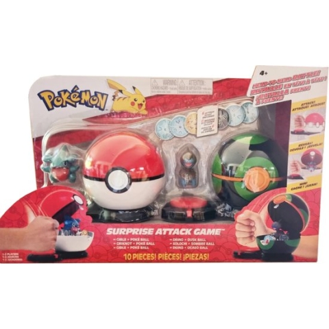 Pokémon - Surprise Attack Game - Gible + Poké Ball - Deino Dusk Ball