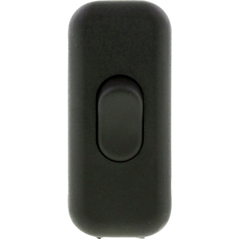 Scanpart snoerschakelaar - Zwart - 2 polig - 2 x 0.75 mm