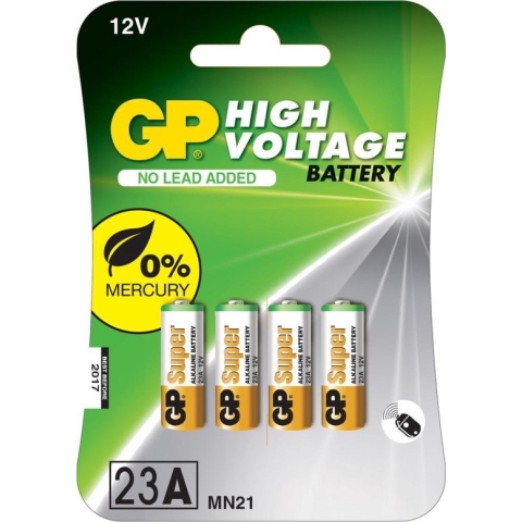 GP Alkaline MN21 batterijen - 4 stuks