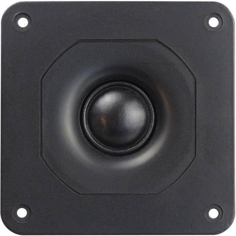 Dynavox DX 164 Hifi tweeter | Soft dome | Vierkant model | 25 mm | 25 Watt RMS | 8Ω