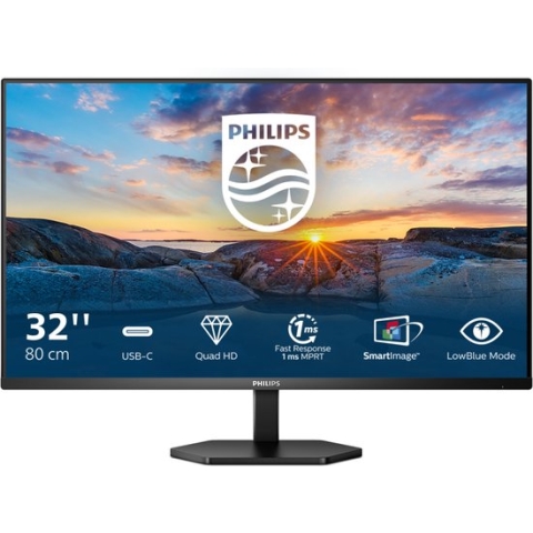 Philips 32E1N3600LA - QHD USB-C VA Monitor - 32 inch