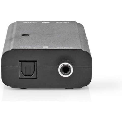 Digitale Audioconverter - 2-wegs - Input: 1x S/PDIF (RCA) Female / 1x TosLink Female - Output: 1x S/PDIF (RCA) Female / 1x TosLink Female - ARC - Manueel - Zwart