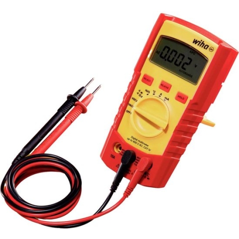 Wiha Digitale multimeter tot 600 V AC, CAT IV - 45218
