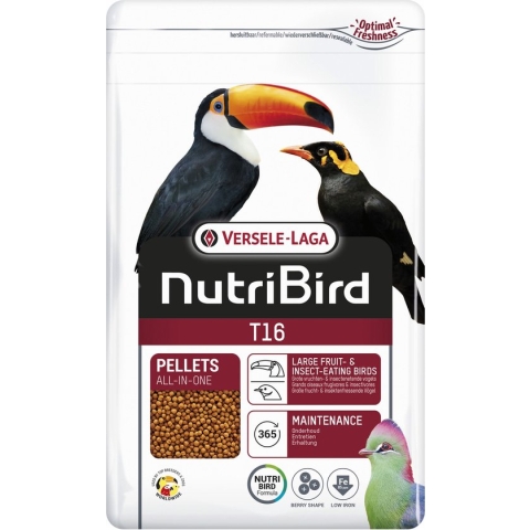 Nutribird T16 Toekan Onderhoudsvoer 700 gram