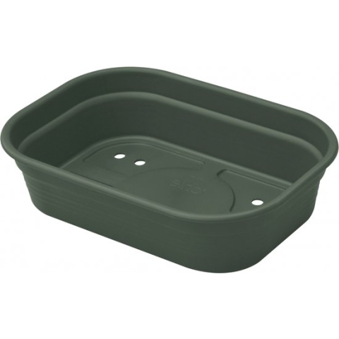 Elho Green Basics Kweektray 24 - Accessoires voor Binnenbuitenkweken En Oogstenaccessoires - Ø 24.0 x H 6.0 cm - Groen/Blad Groen