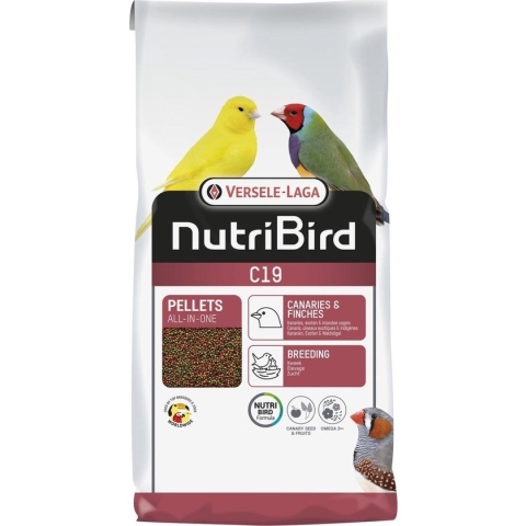Versele-Laga Nutribird C19 Kanarie Kweekvoer - Vogelvoer - 10 kg
