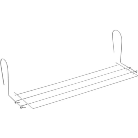 Tomado Metaltex - Hangend droogrek Stendino - 2 Meter drooglengte - Wit - Verwarming - Inklapbaar - 58x22 cm