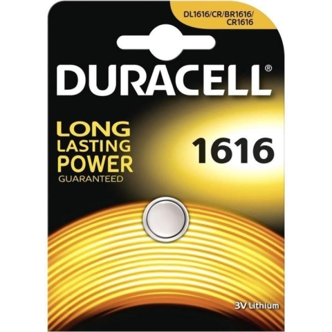 Duracell CR1616 - 1 stuk