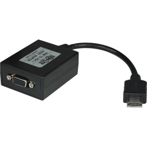 Tripp Lite P131-06N tussenstuk voor kabels HDMI HD15, 3.5mm Zwart