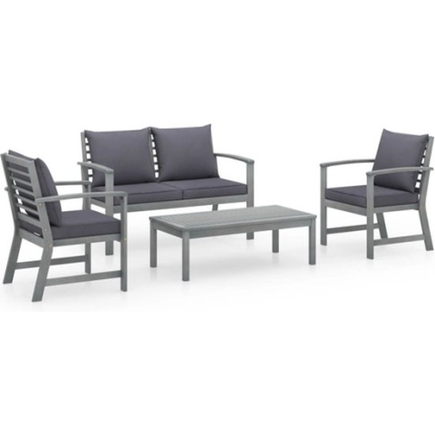 vidaXL-4-delige-Loungeset-met-kussens-massief-acaciahout