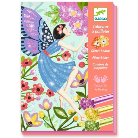 Djeco schilderijen glitters The Gentle Life of Fairies