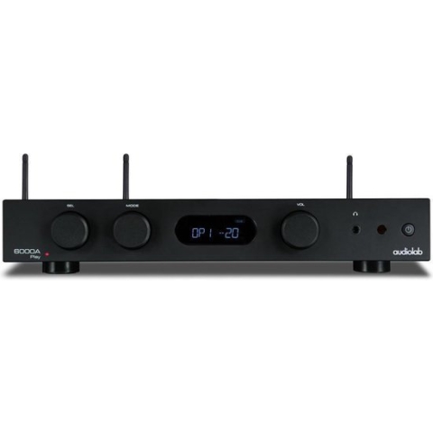 Audiolab 6000A Play Streamer en Versterker – Bluetooth - Multiroom Streaming - Zwart