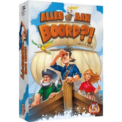 White Goblin Games Gezelschapsspel Alles Aan Boord?! (nl)