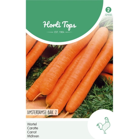 Hortitops Zaden - Wortelen Amsterdamse Bak 2